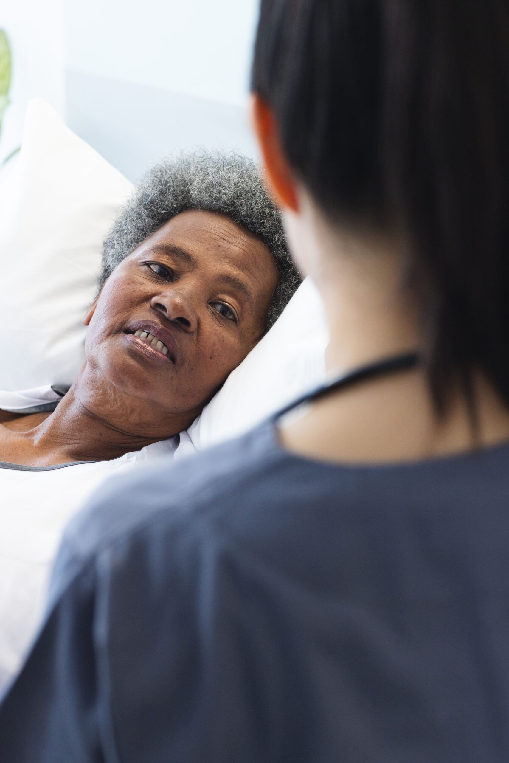 Black Patient with Doctor